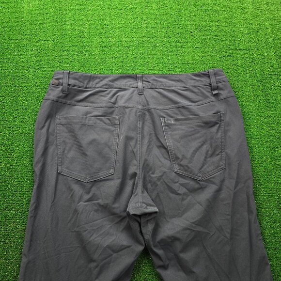 Lululemon Pants Mens 34x32 Navy Blue Straight Stretch Golf Performance Preppy - Picture 6 of 9